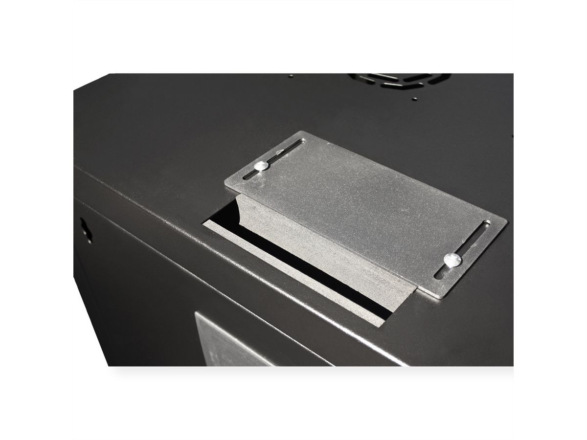 ROLINE 19" Boîtier mural Pro 9U, 600x600 LxP noir