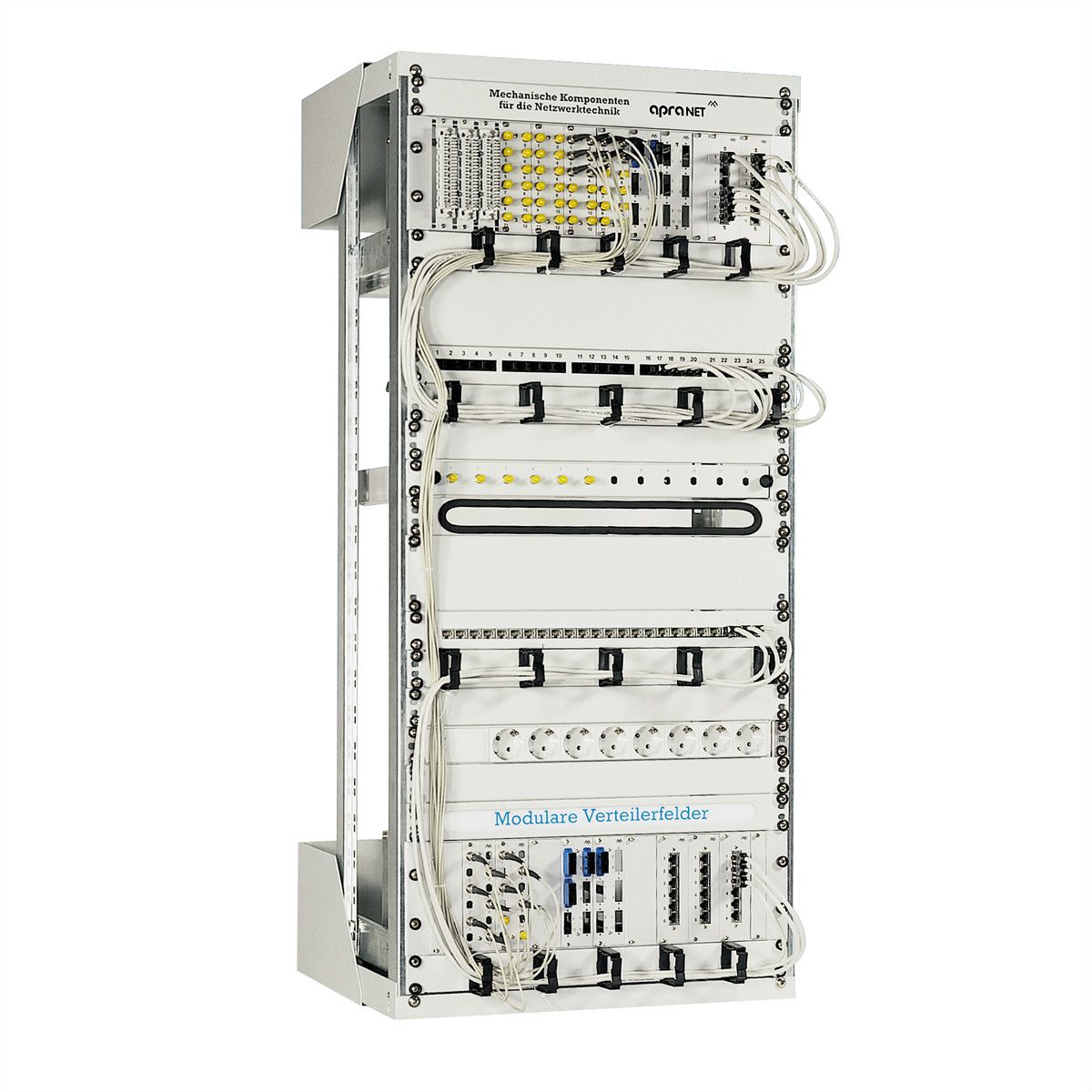 APRANET Rack mural 19", ouvert
