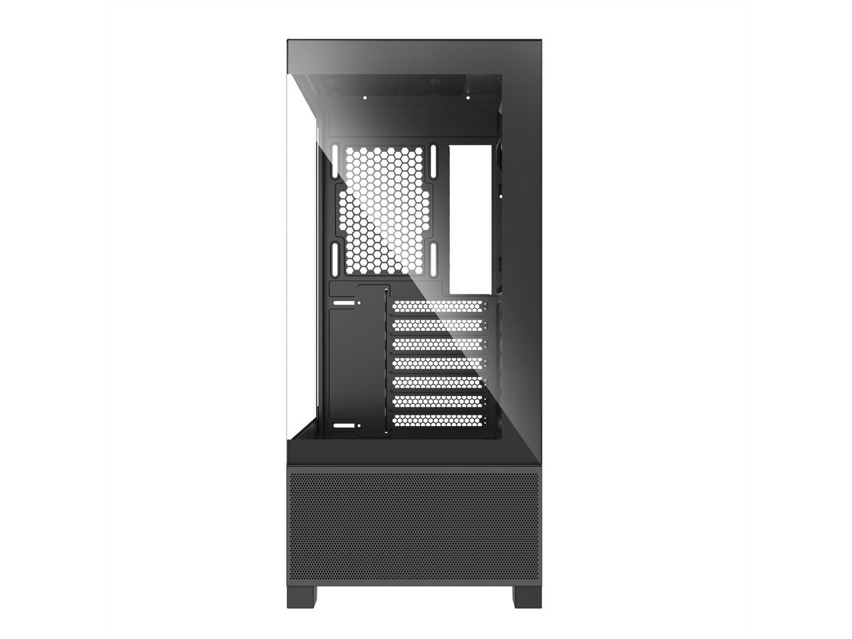 XILENCE Xilent Beam Boîtier PC ATX noir, Boîtier PC Gaming ATX X218.ARGB noir