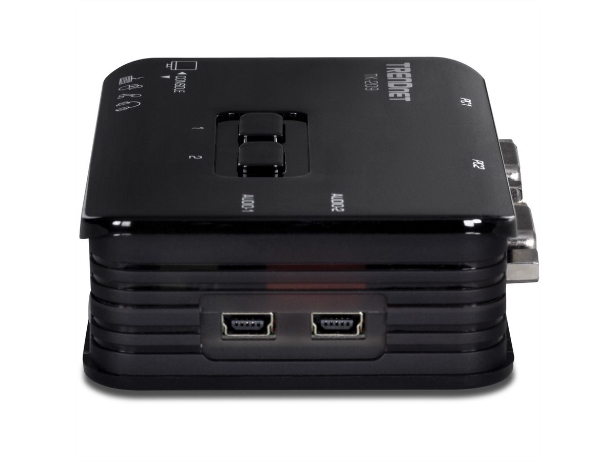 TRENDnet TK-209K Kit de switch KVM USB à 2 ports avec fonction audio
