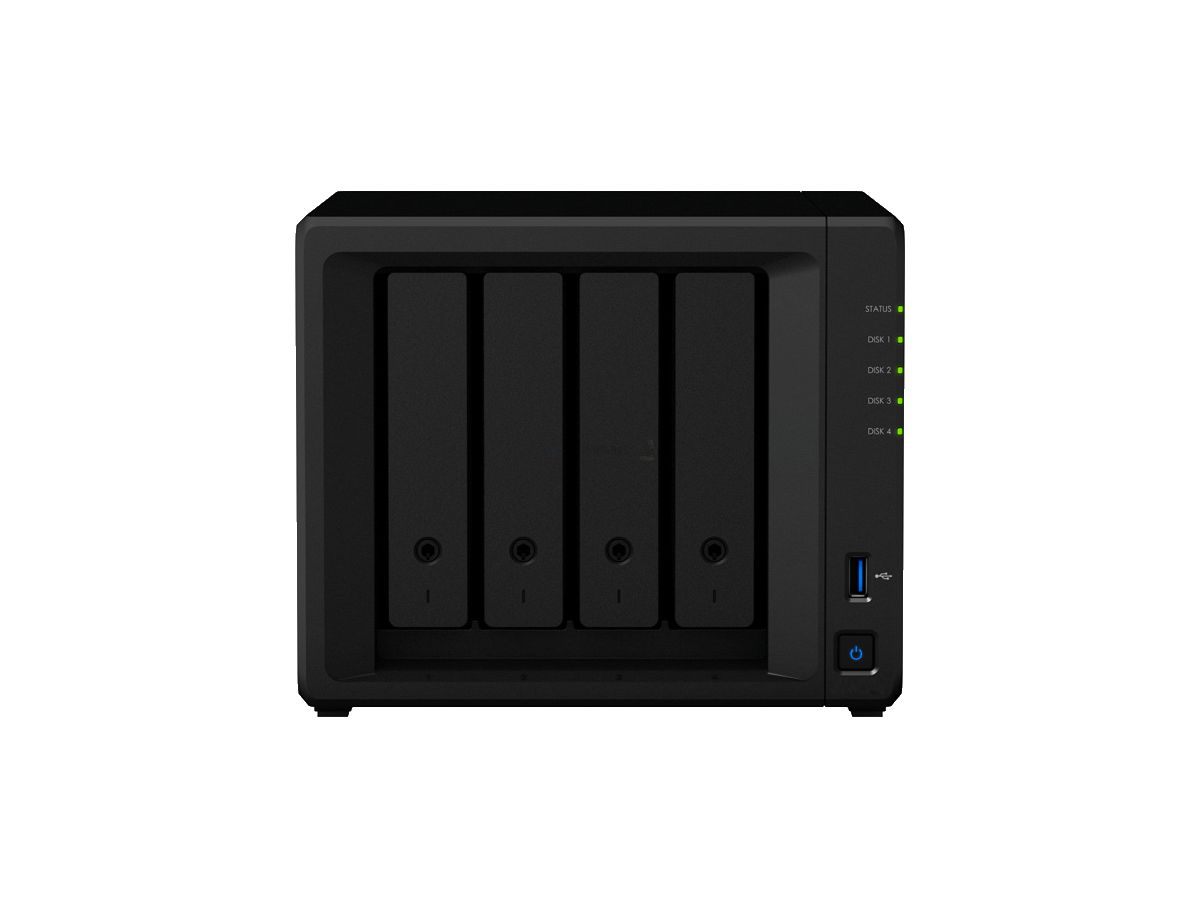 Synology DiskStation DS423+ serveur de stockage NAS Rack (8 U) Ethernet/LAN Noir J4125