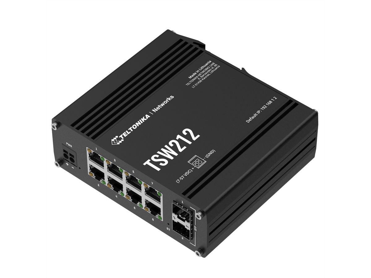 TELTONIKA TSW212 Switch géré