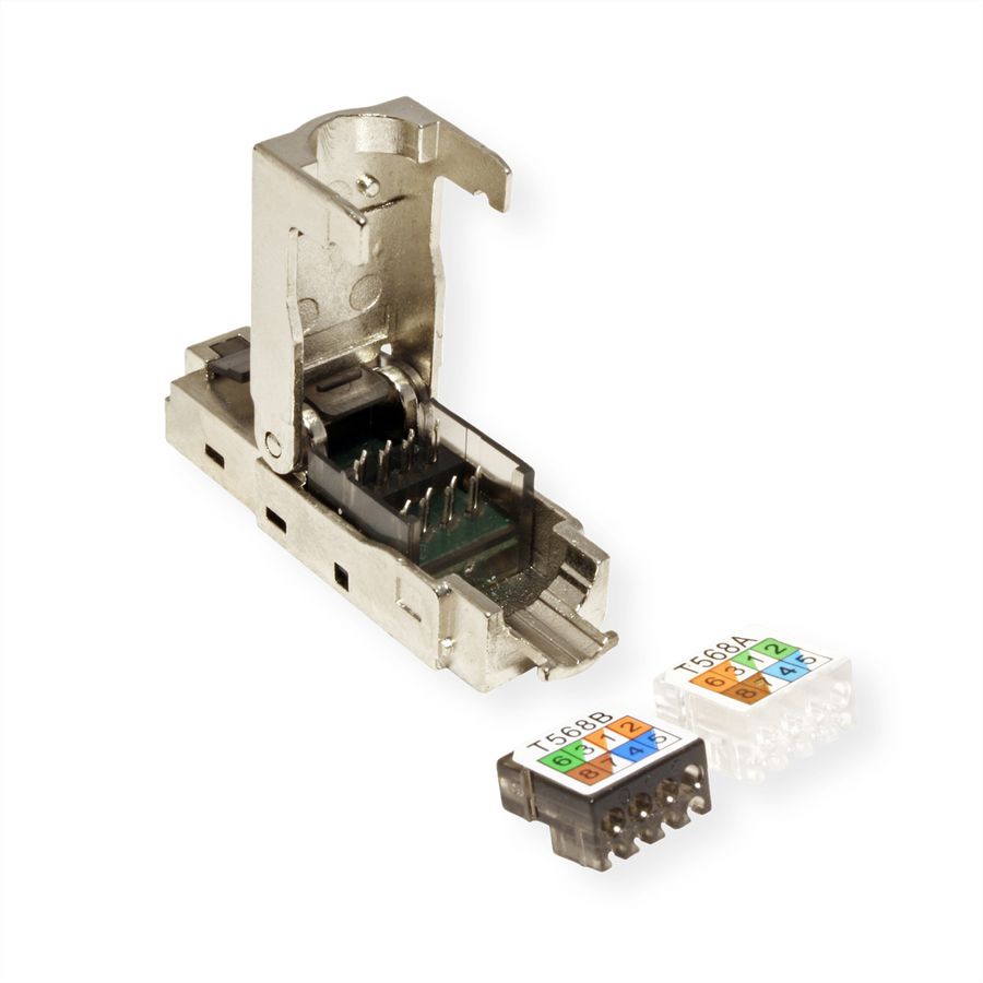 VALUE Connecteur RJ-45 à confectionner Cat.6 (Classe E) , STP