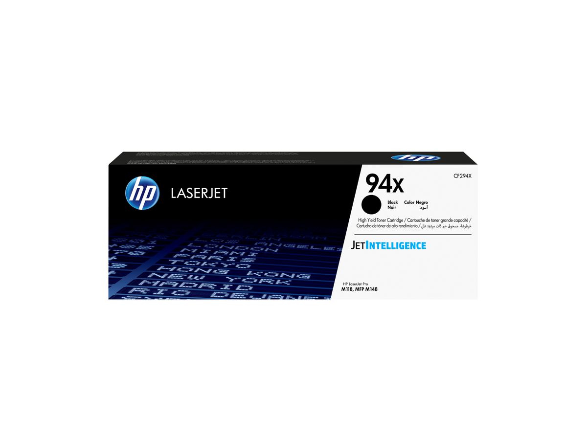 HP Toner noir LaserJet 94X authentique grande capacité