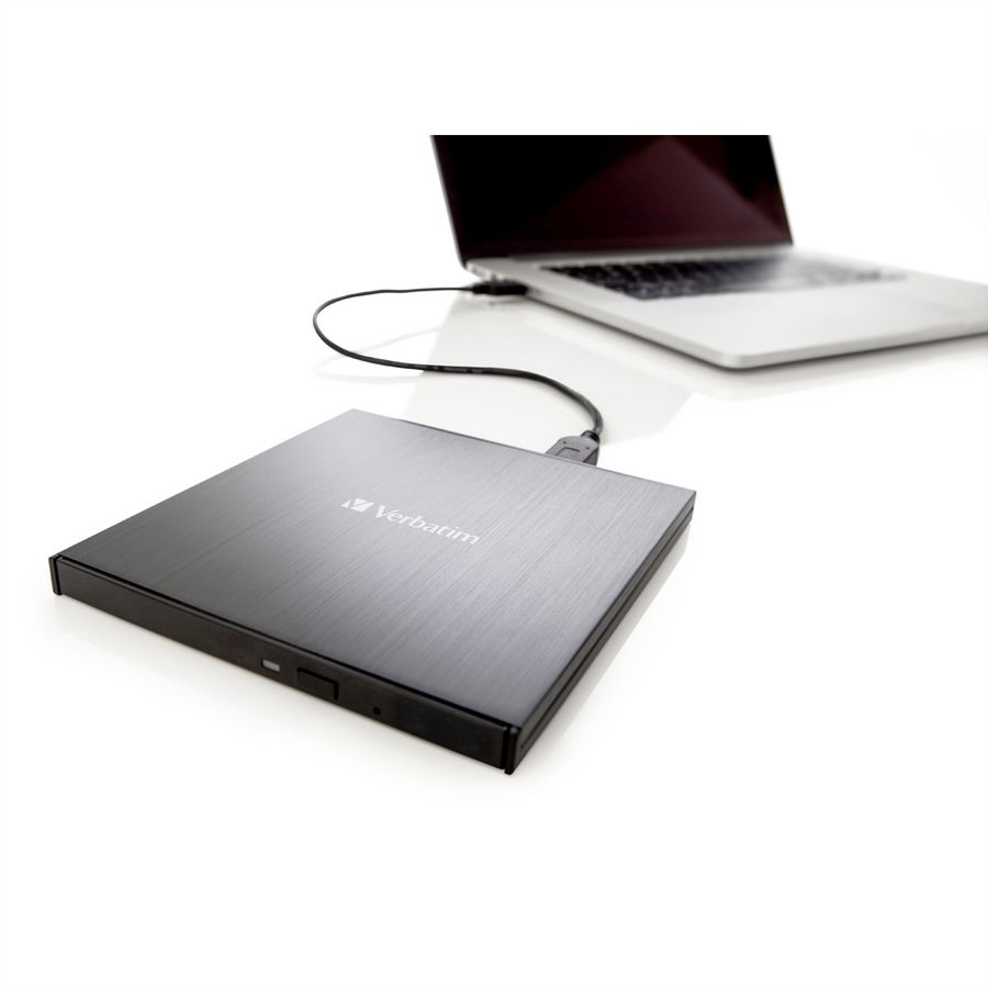 VERBATIM Graveur Blu-ray externe ultramince USB 3.0, BDXL, 6x/8x/24x