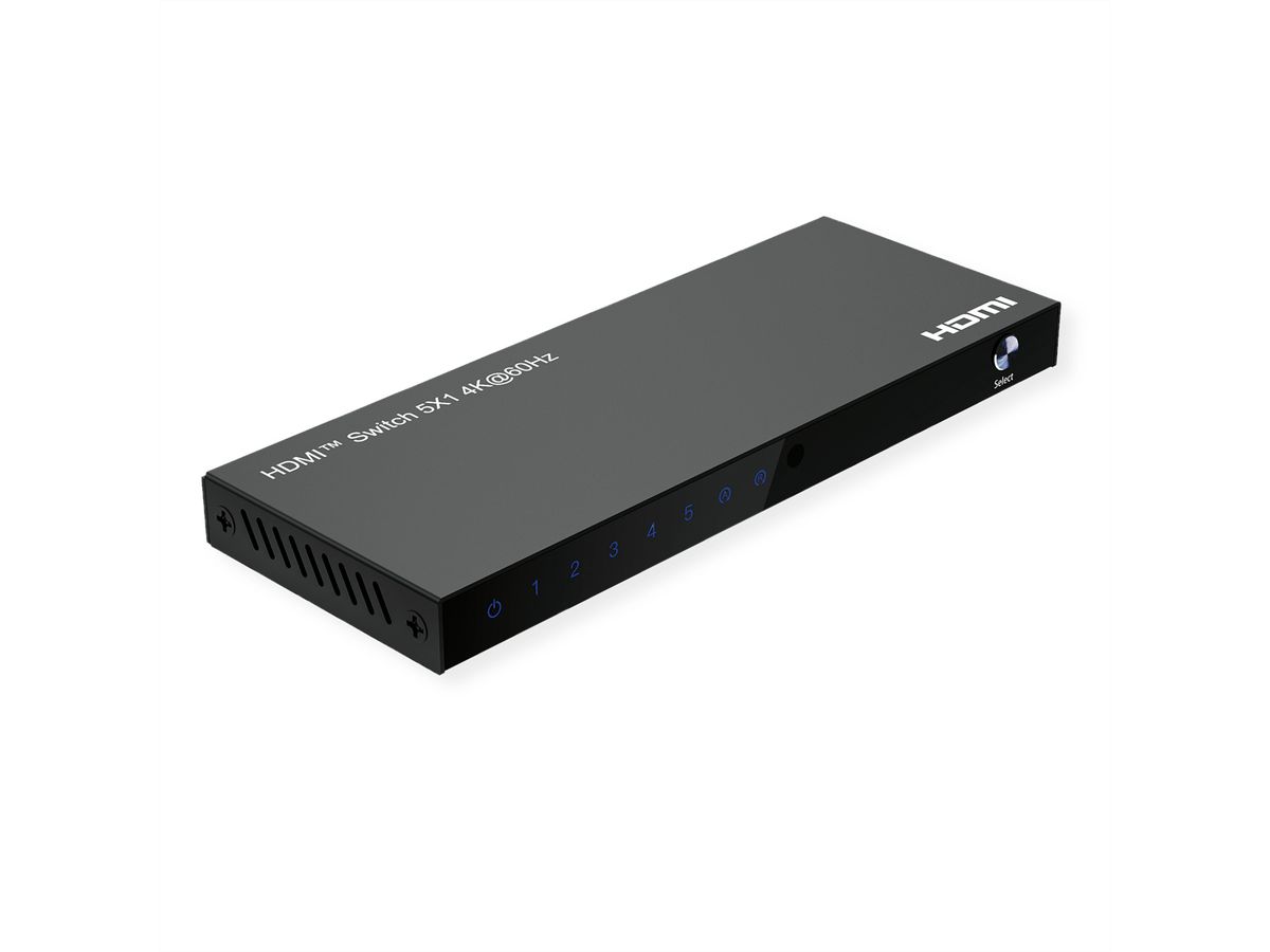 ROLINE Switch HDMI 4K 5 ports