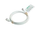 ROLINE GREEN Cordon DataCenter U/FTP Cat.6A (Classe EA), LSOH, slim, gris, 1,5 m