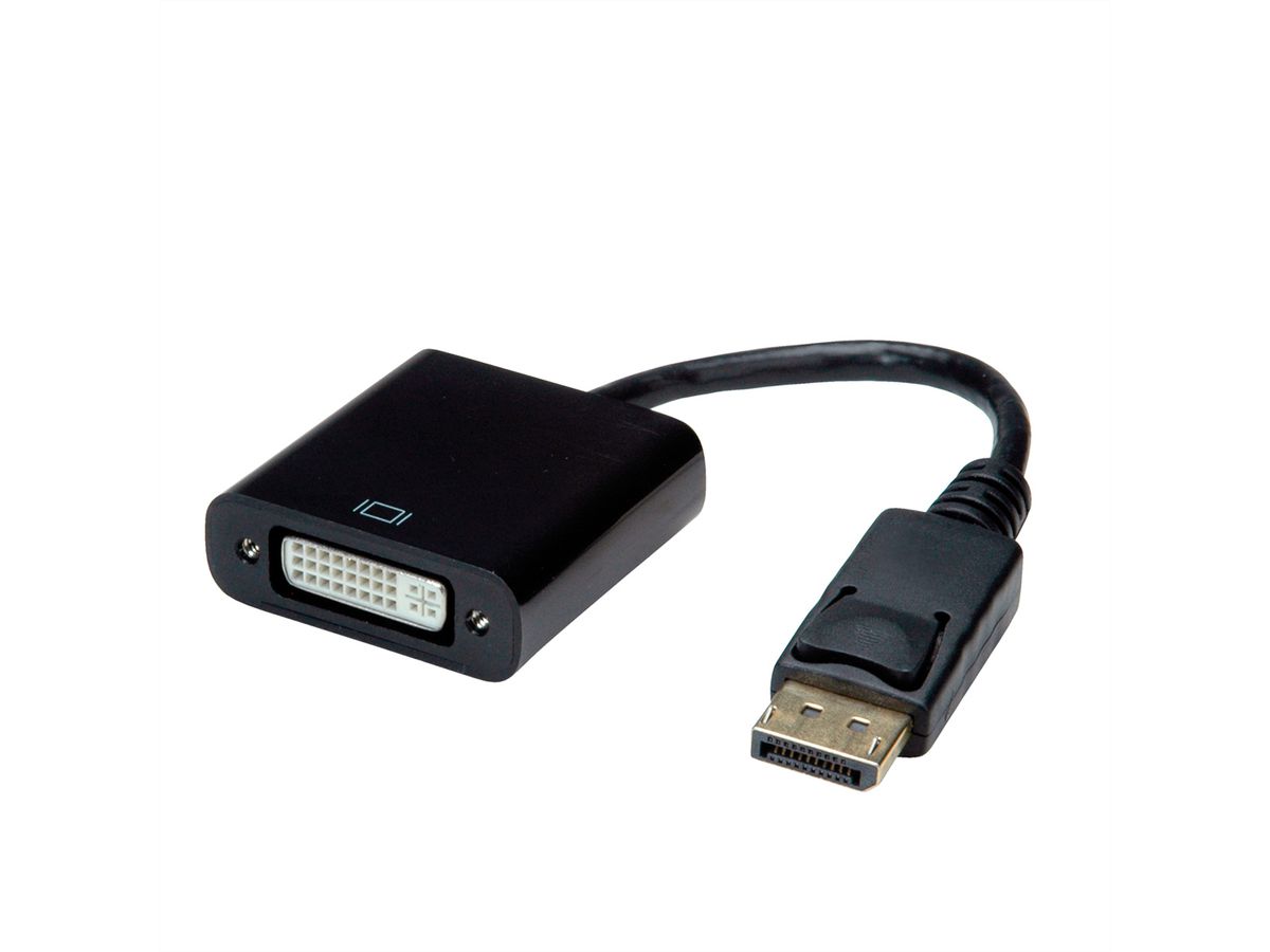 VALUE Adaptateur DisplayPort - DVI, DP M-DVI F