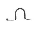 BACHMANN Câble spirale 1-4m noir, H05VV-F 3G1,5mm² AEH/CEE7/7