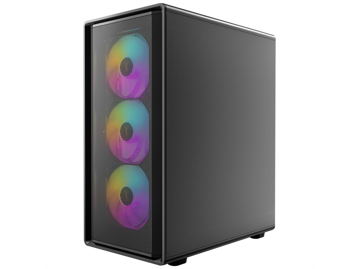 ANTEC Performance P6 Neo ARGB Boîtier PC ATX Midi Tower, noir