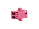 TELEGÄRTNER Coupleur LD Duplex, Multimode, Manchon en céramique, boîtier en plastique, violet, Z77