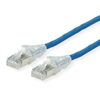 Cordon DÄTWYLER Cat.6A (Classe EA) S/FTP, CU 7702 flex LSOH, AMP v2, bleu, 10 m
