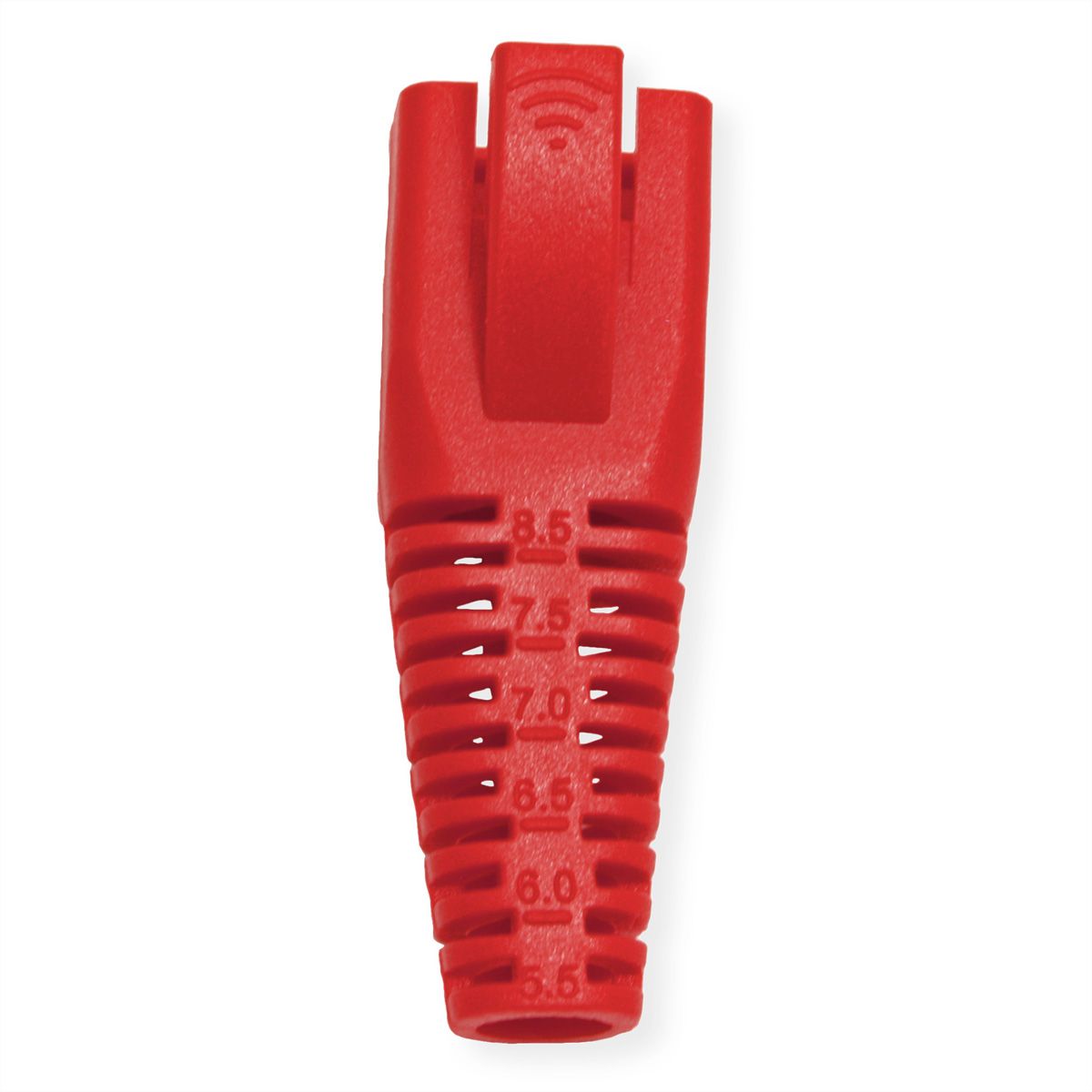 ROLINE Embout anti-pliage, pour RJ-45, 10 pièces, rouge