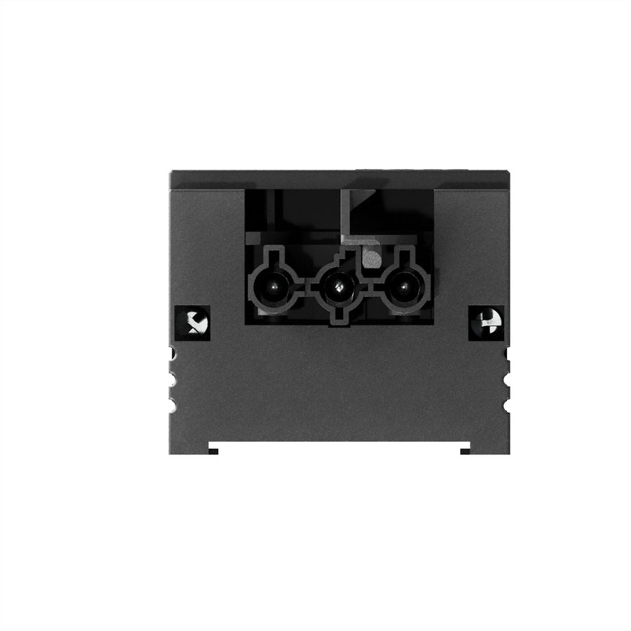 BACHMANN STEP BASE 3xUTE GST18, Fiche à contact de protection CEE 7/7 C19 0,5m, noir