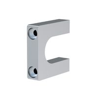 SCHROFF MultipacPRO Poignée avant, en une pièce, largeur 10 mm, 1 U