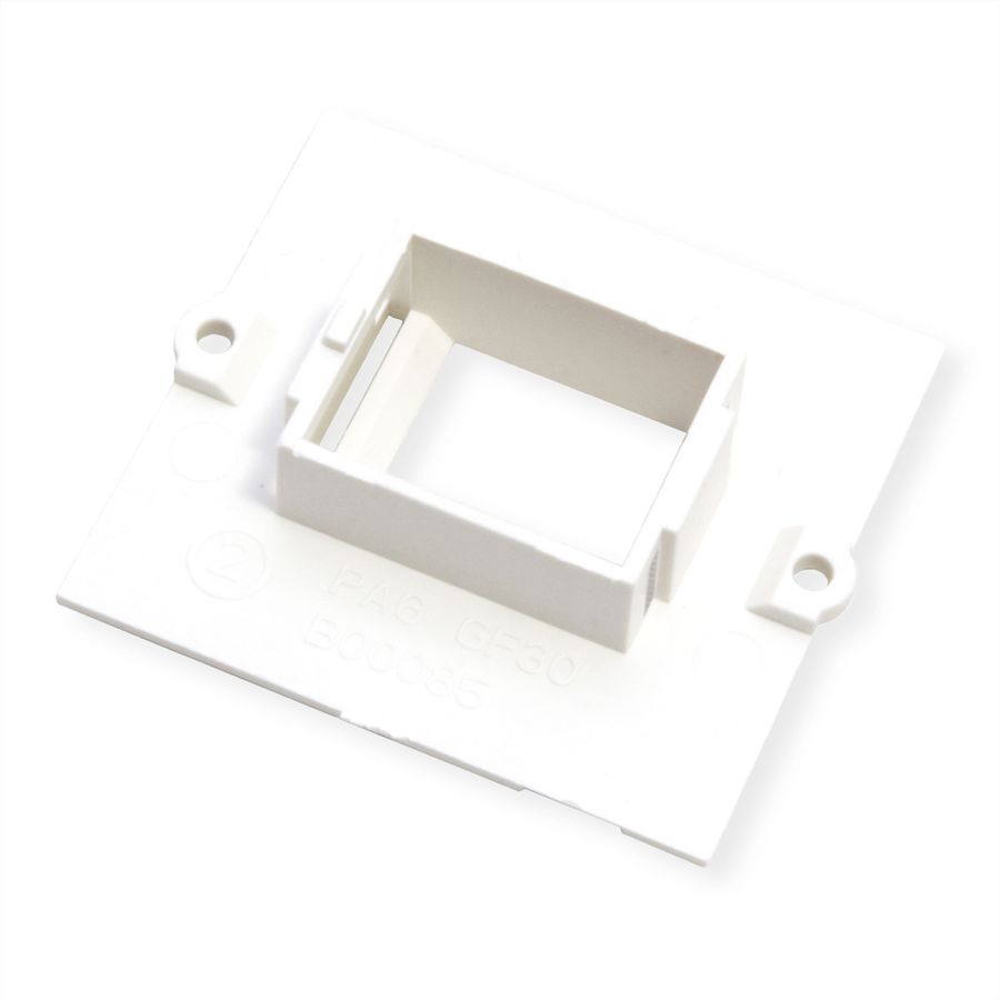 BACHMANN Module Custom Cadre 1x Keystone, blanc