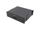 ROLINE 19" Tiroir pour clavier 3U, 400P verrouillable noir