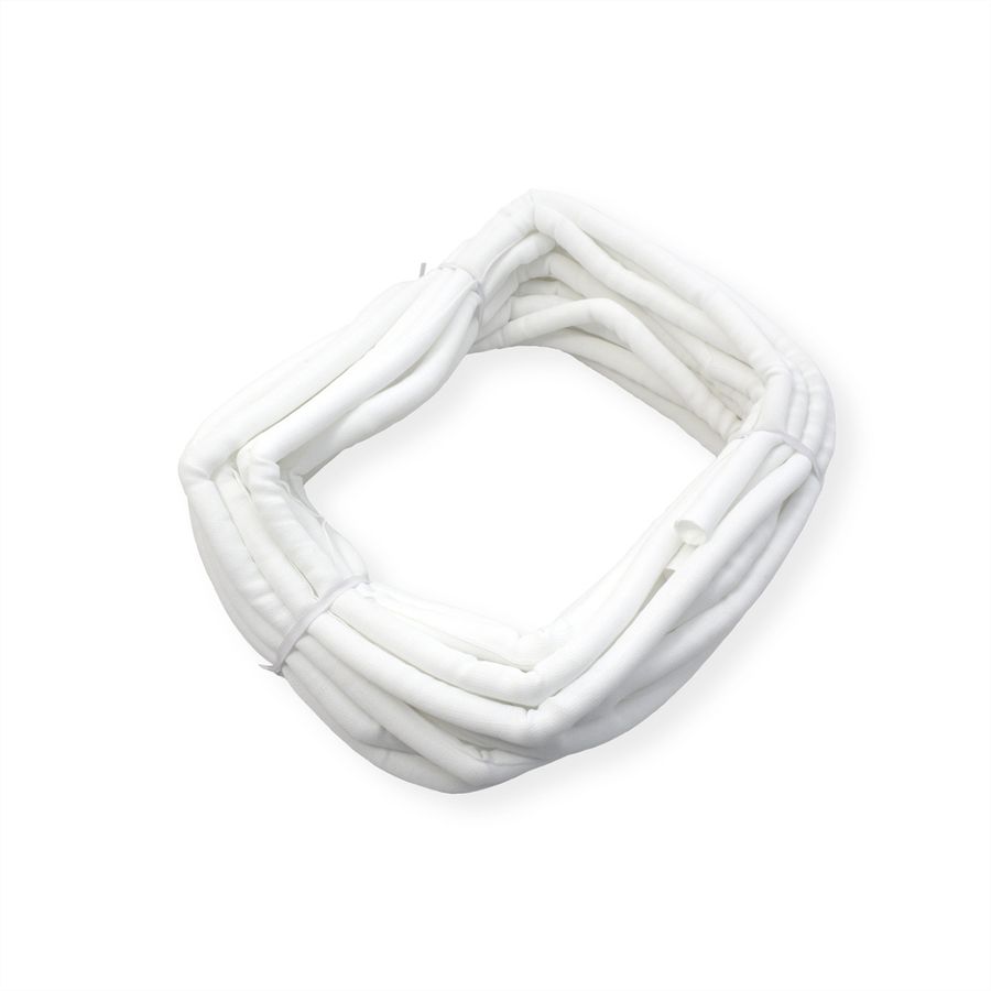 VALUE Tuyau passe-câbles SNAP, blanc, 25 m