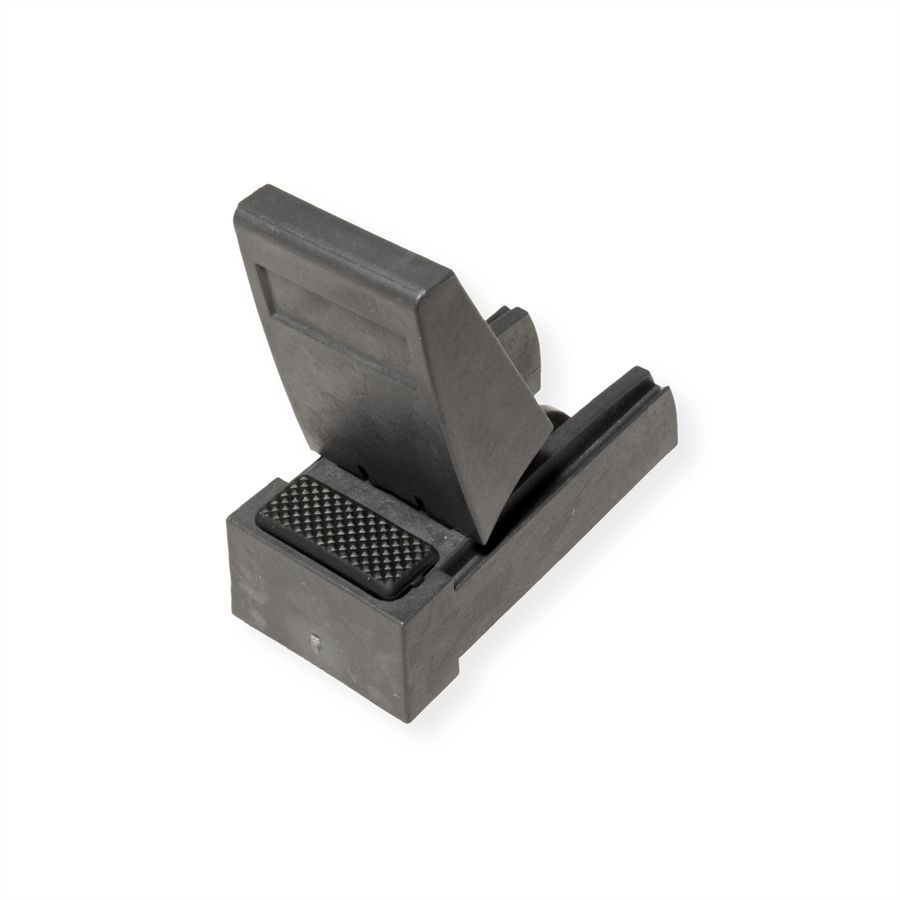 SCHROFF Pied basculant pour châssis, plastique, RAL 7016