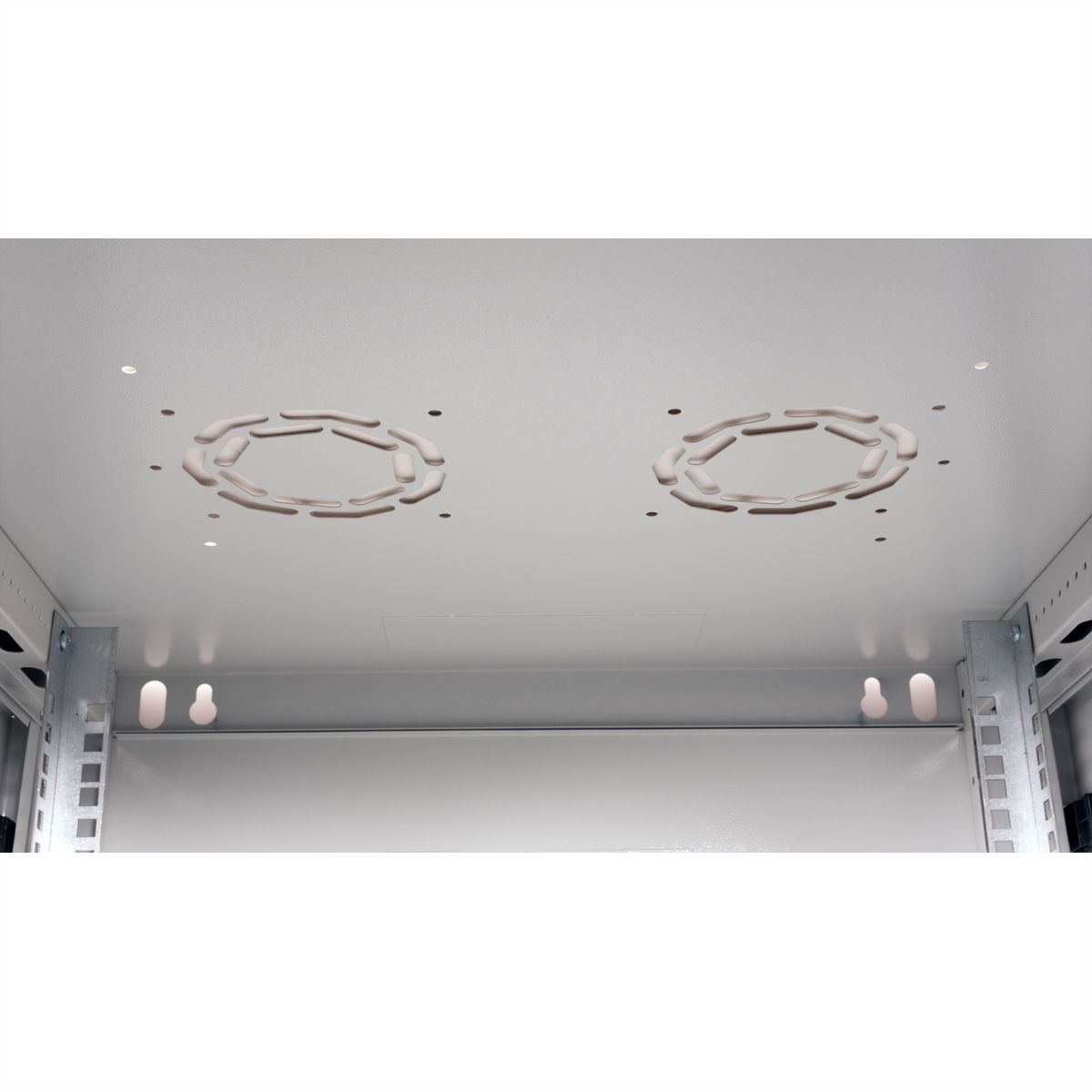 ROLINE 19" Boîtier mural Basic Plus 4U, 600x600 LxP gris