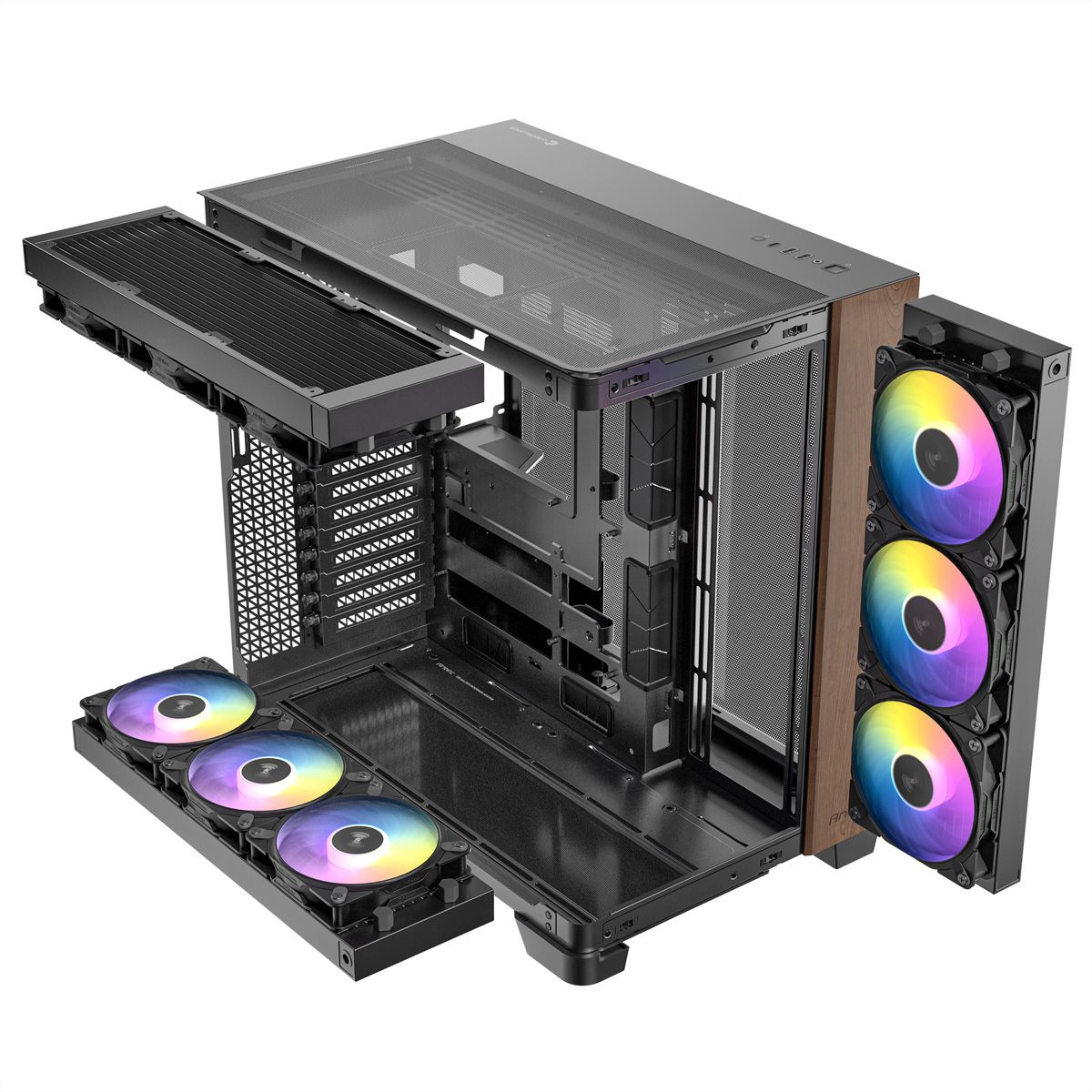 ANTEC Boîtier PC C8 Curve Wood ATX Full Tower