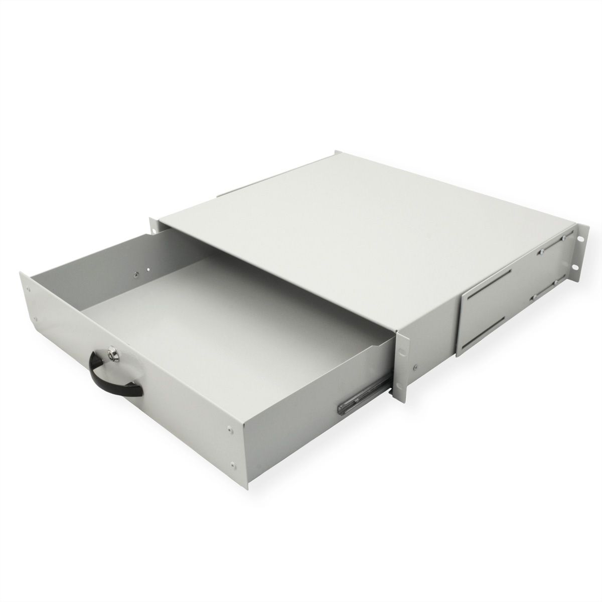ROLINE 19" Tiroir pour clavier 2U, 400P fermable gris