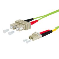 METZ CONNECT OpDAT cordon de brassage, SC-D/LC-D OM5, 1 m