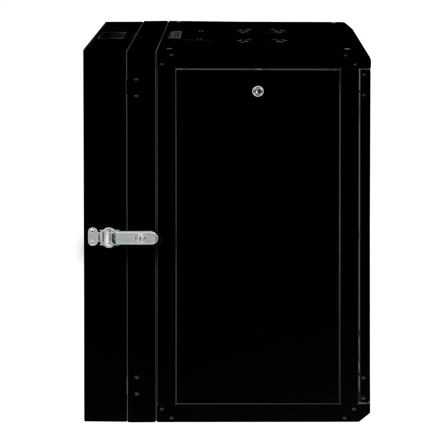 ROLINE 19" Boîtier mural Pro 16U, 600x600 LxP pivotant en 2 parties noir