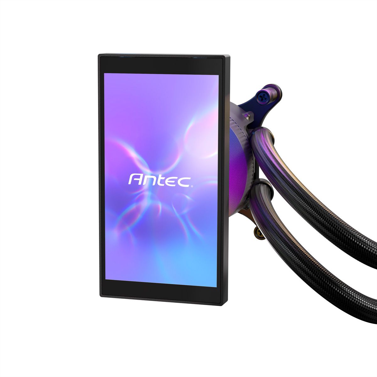 ANTEC Vortex VIEW 360 Refroidisseur liquide ARGB pour processeur, avec écran LCD rotatif, noir