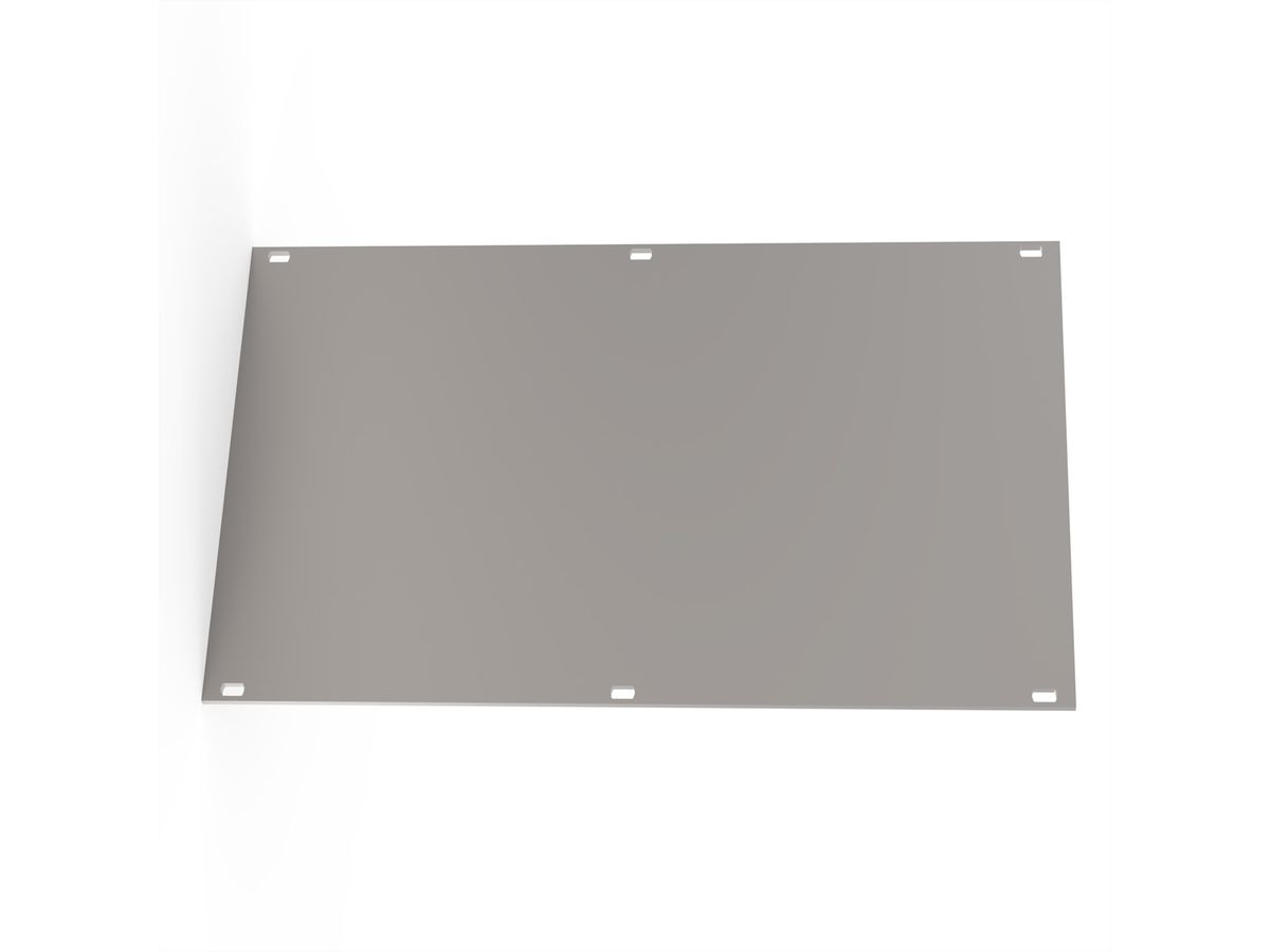 SCHROFF Faces avant, profilé en U, blindable, U- FRONTPL.EMC 3HE 42TE M.PIN