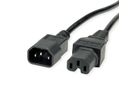 VALUE Câble IEC320/C14 M - C15 F, noir, 1,8 m