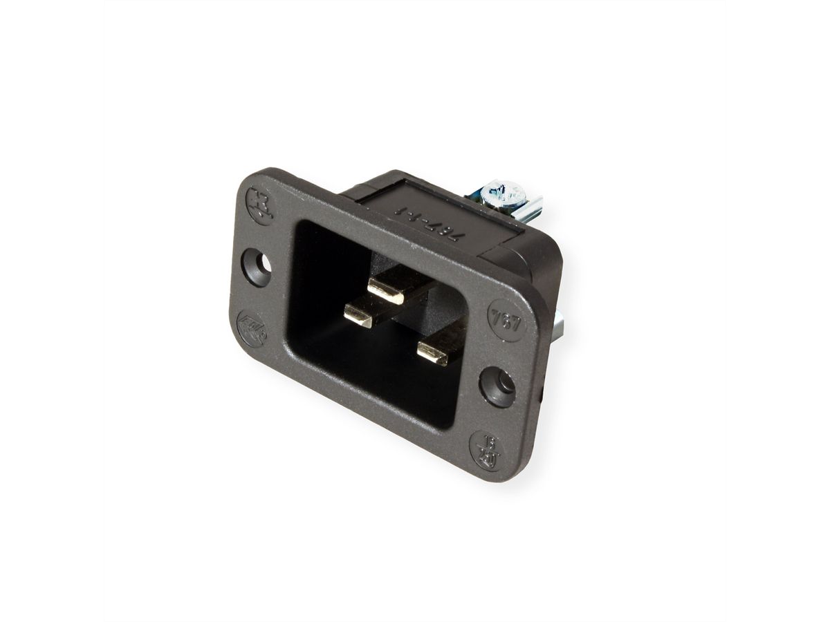 BACHMANN Fiche C20, Noire, à visser