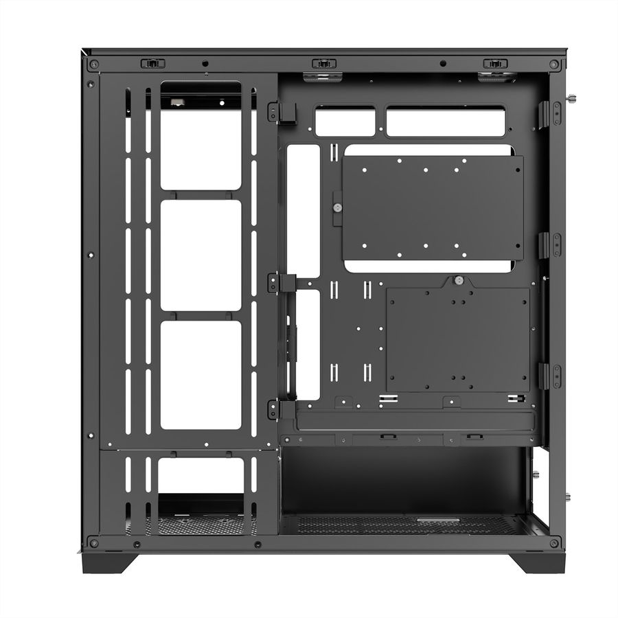 XILENCE Xilent Gleam X818.ARGB Gaming ATX PC noir, Tour RGB ATX Midi