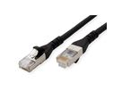 METZ CONNECT Cordon de brassage Cat.6A AWG 26, LSOH, noir, 80 m