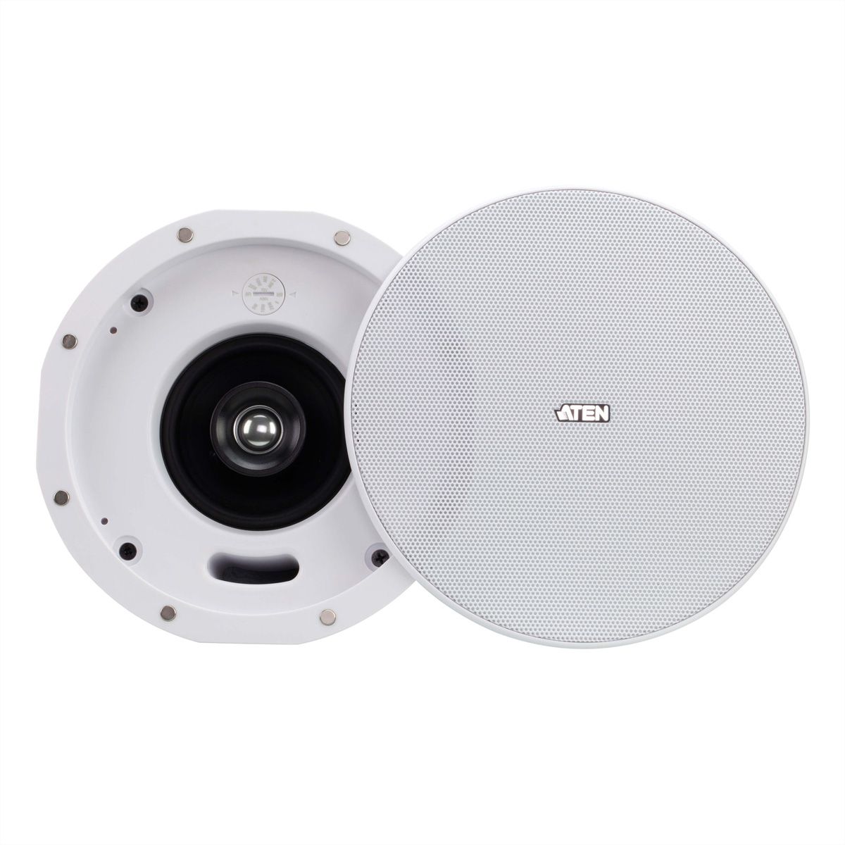 ATEN AS104 Haut-parleur de plafond coaxial de 4 pouces