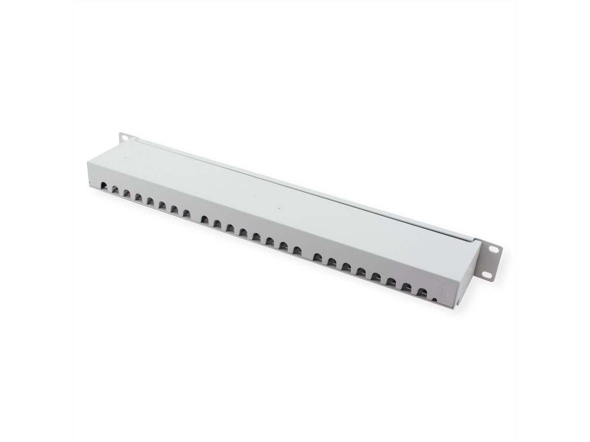 VALUE Panneau de brassage Cat.6A (Classe EA) 19", 24 ports, STP, gris