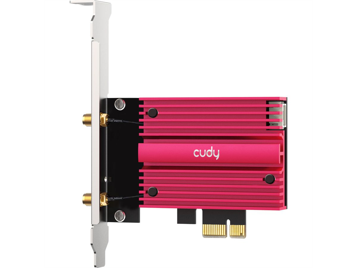 CUDY WE4000 AX5400 WiFi 6E, PCI Express