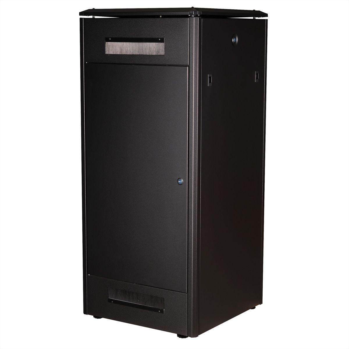 ROLINE 19" Baie réseau Pro 26U, 600x600 LxP Porte verre noir
