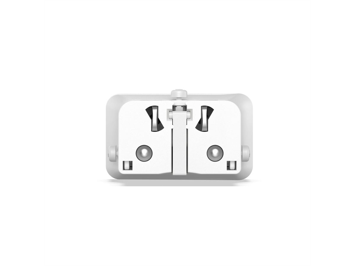 ROLINE Chargeur de voyage USB avec prise UK/US/Euro, 2 ports, 1x QC3.0 A + 1x C (PD), 25W