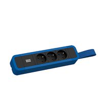 BACHMANN PRIMO 2 3xUTE avec boucle 2,0m CEE7/7 RAL5010