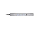 ATEN UH3240 Station d'accueil multiport USB-C 11-en-1, avec passage d'alimentation