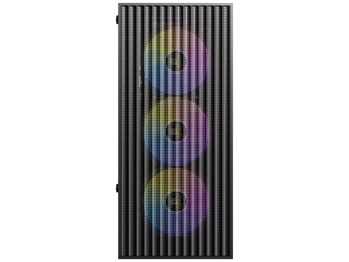 ANTEC AX27 RGB Elite Boîtier PC Midi Tower Gaming ATX, noir