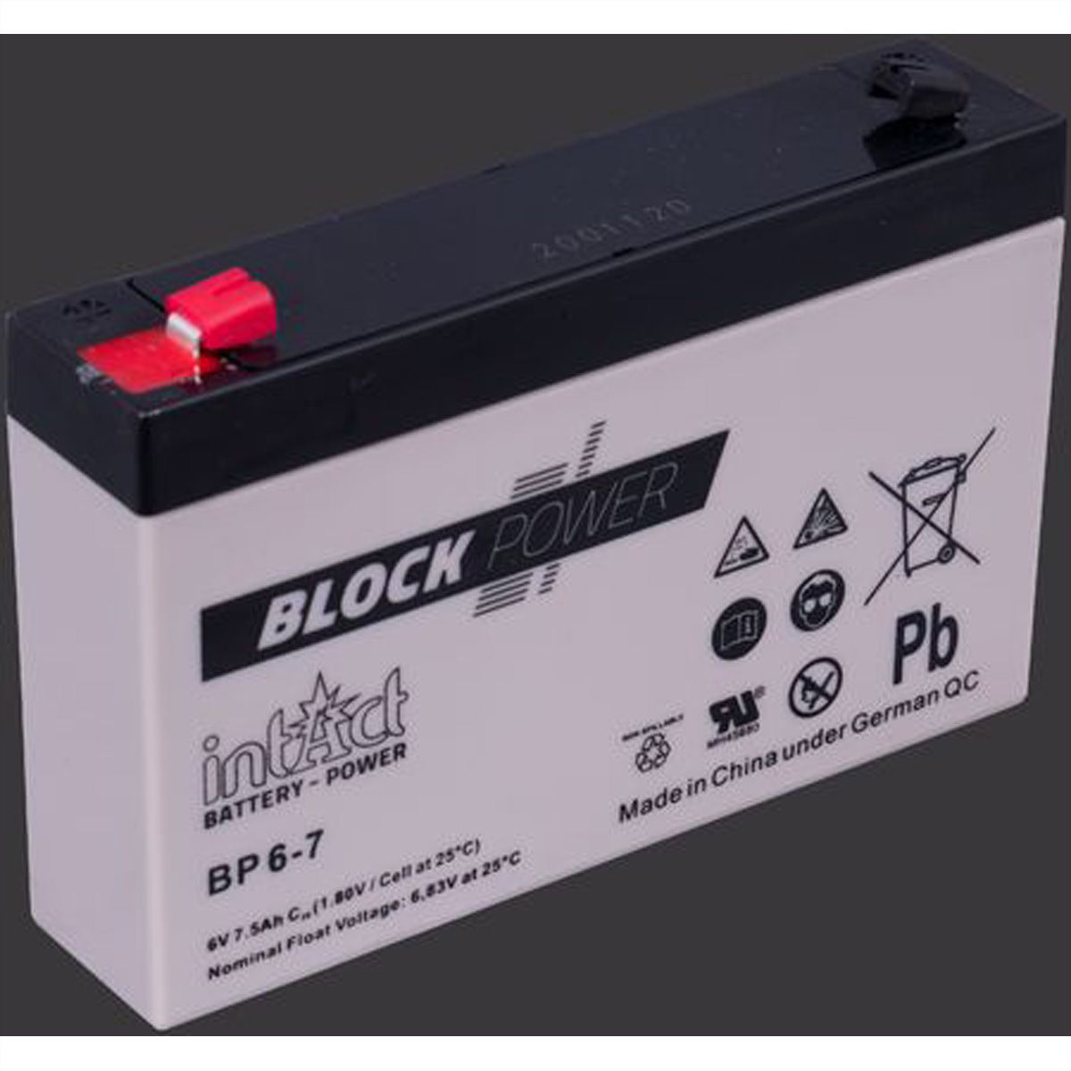Batterie pour onduleur 6V 7Ah