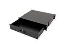 ROLINE 19" Tiroir pour clavier 2U, 400P verrouillable noir