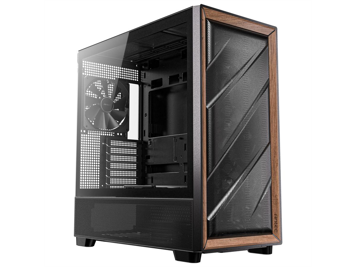 ANTEC FLUX Boîtier PC Midi Tower Gaming ATX, noir