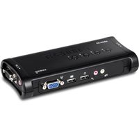 TRENDnet TK-409K Kit de switch KVM USB à 4 ports avec fonction audio