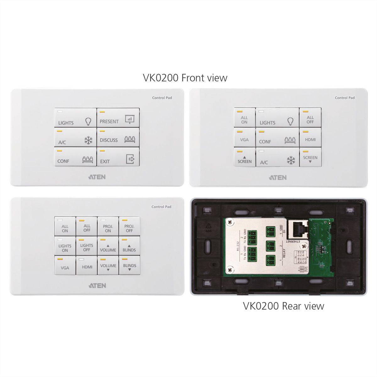 ATEN VK112EU Clavier à 12 boutons