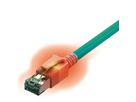 Cordon EasyLan DualBoot® LED Cat.6A (Classe EA) S/FTP, LSOH, turquoise, 7 m