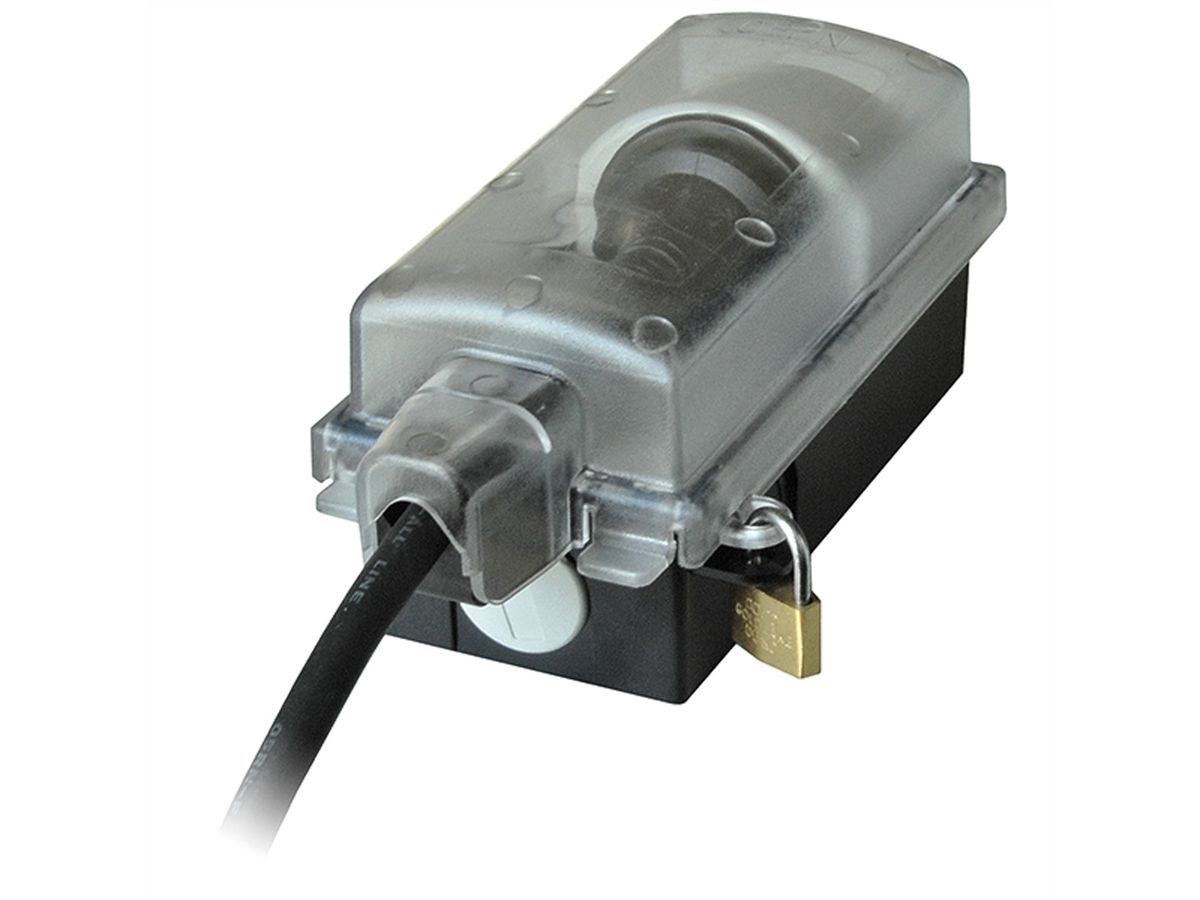 BACHMANN Prise extérieure verrouillable, Série 9015, 230V/16A, 1x SKS