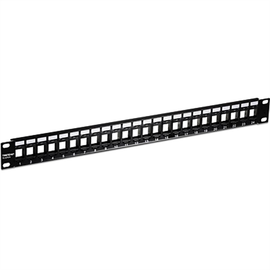 TRENDnet TC-KP24 Panneau de brassage vide à 24 ports pour Keystones 1U